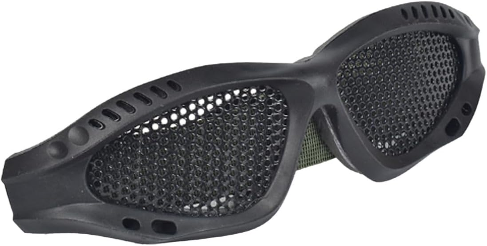 Wokyo Cs Safety Mesh Goggles High Density Metal Mesh Pattern Goggle Safety Glasses for Outdoor Games Sports Cycling - Brown image number 7