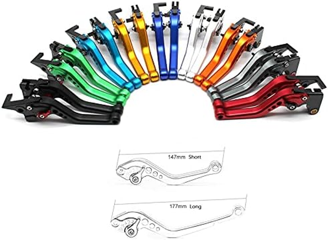 Motorcycle Clutch Brake Lever,For H-ONDA NC700 NC750 S/X CTX700 CTX750 CB400 V-TEC CB750 Motorcycle Accessories Adjustable Short Handle Set Long Brake Clutch Levers image number 5