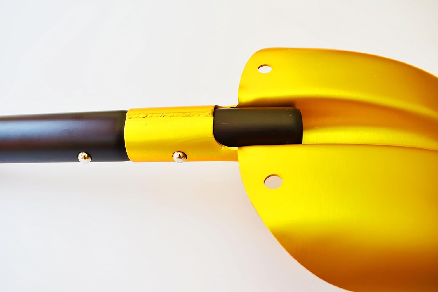 KAMINUO Portable Colorful Telescopic Aluminum Car Adjustable Extended Edition Snow Shovel (Golden) image number 1