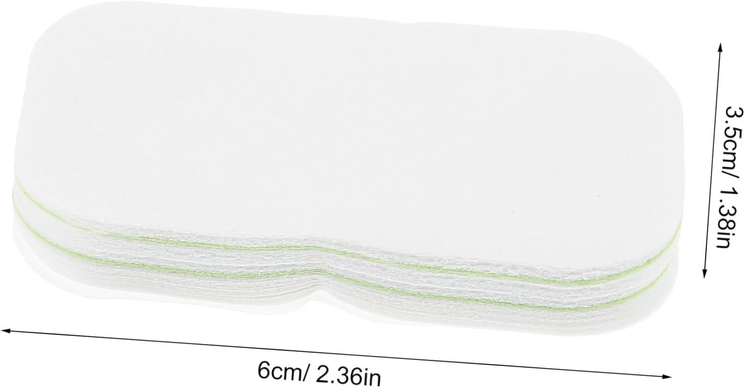 BESPORTBLE 50Pcs Soap Sheets for Travel Portable Soap Supplement Pack for Hand Washing the Go Lightweight Slices Replacement image number 4