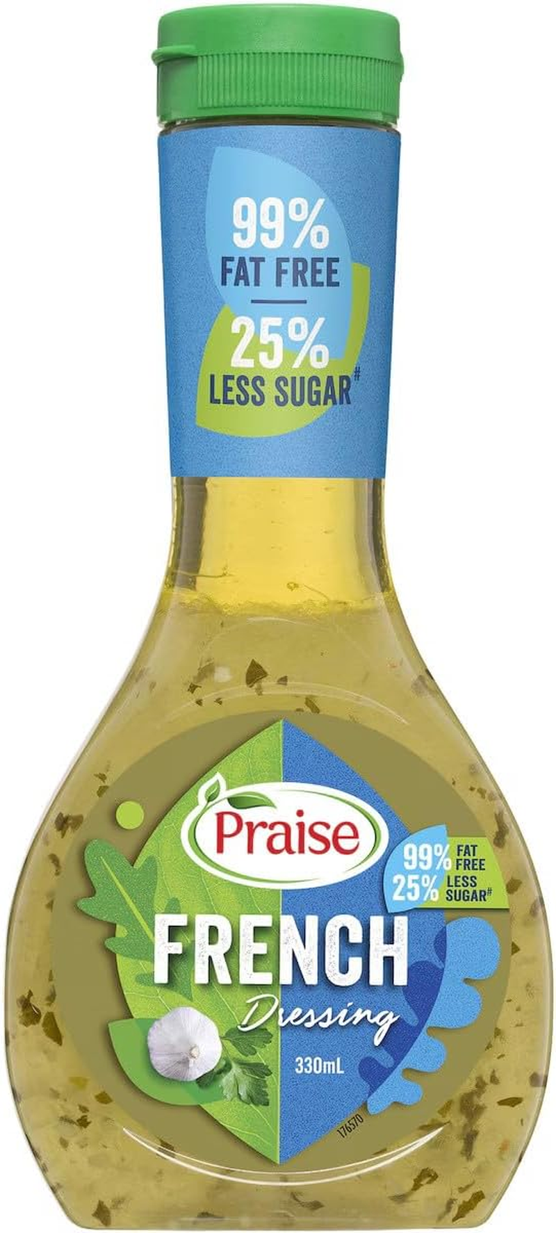Praise Fat Free Less Sugar French Dressing 330 Ml image number 3