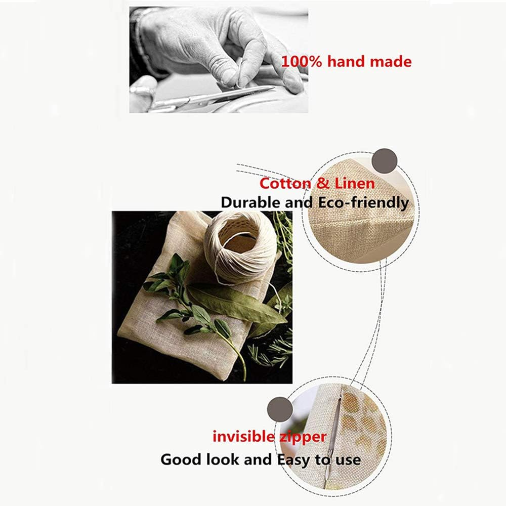 Christmas Theme Decoration - Throw Pillow Case Cushion Cover Linen Home 18X18In - Christmas image number 6