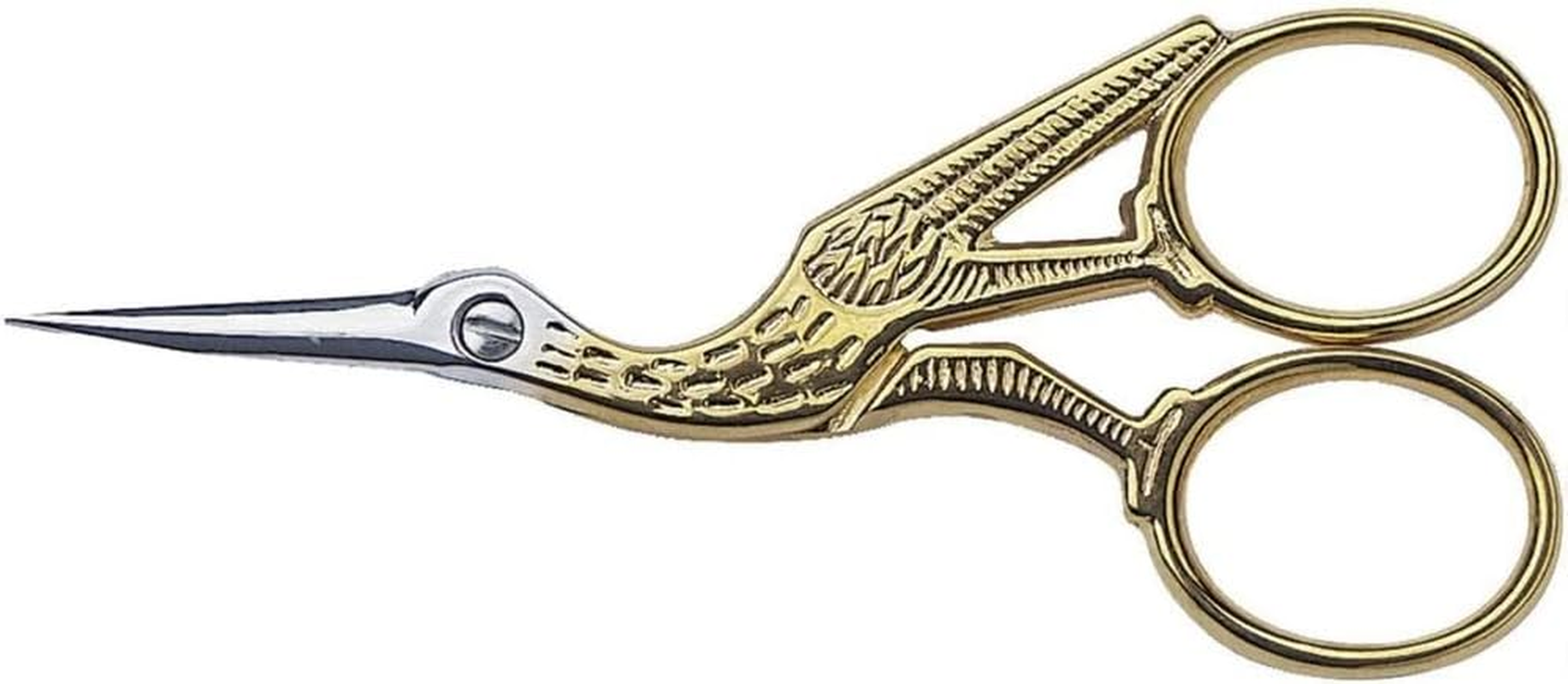 Victorinox Stork Scissor Stork Embroidery Scissor, Gold, 8.1040.16