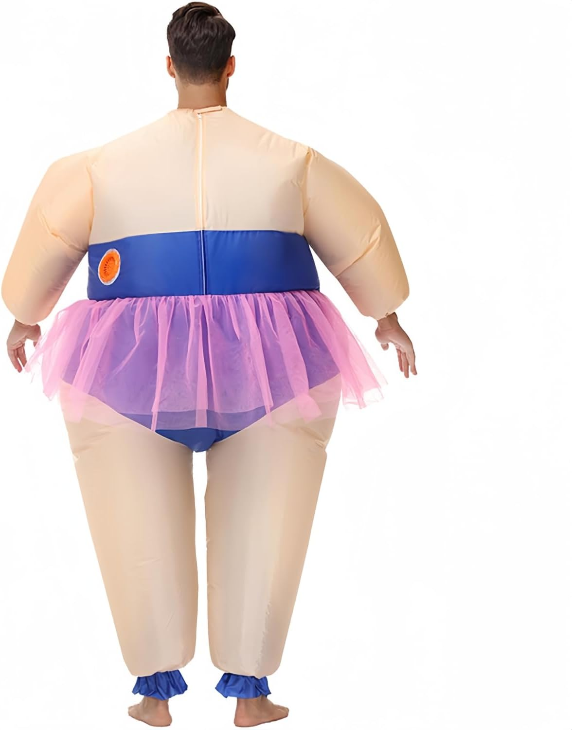 Inflatable Ballet Costume Funny Blow up Costume Fancy Dress Cosplay Party Unisex Adult image number 4