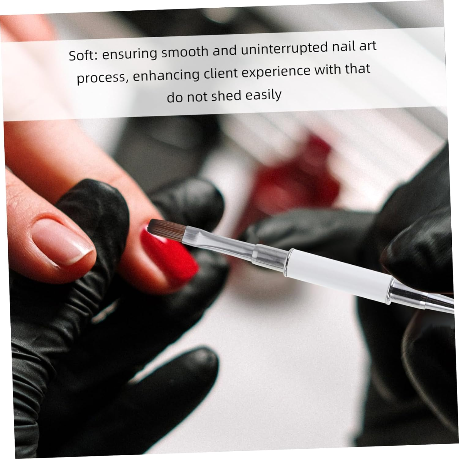 3Pcs Double Ended Nail Art Brushes Fine Detail Liner Pens for Precise Line Drawing and Gradient Effects Versatile Nail Brush Tools for Salon and Personal Manicure Designs image number 4