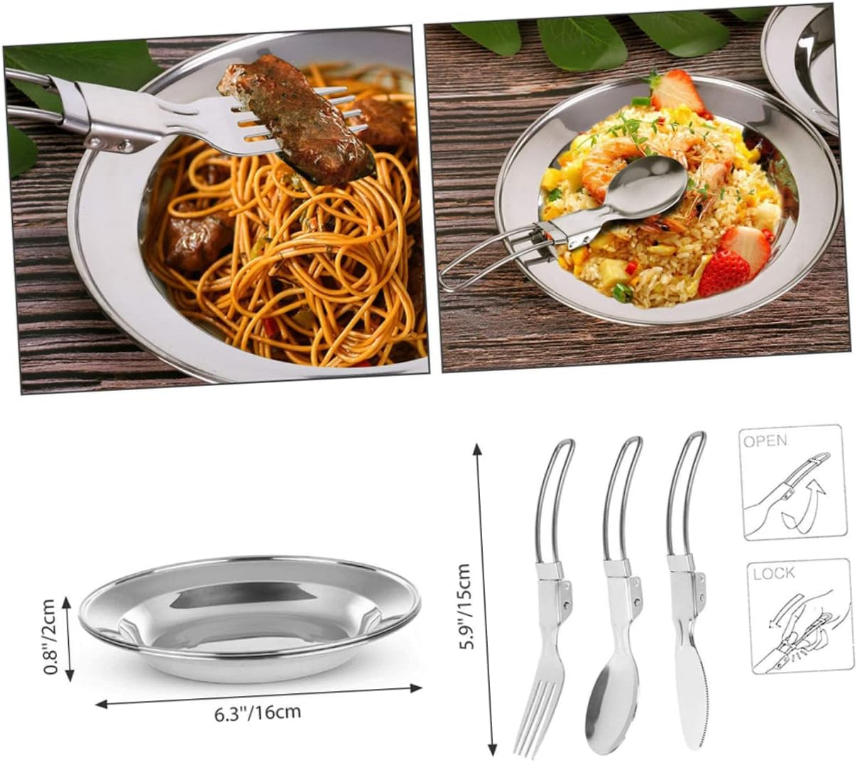 Outdoor Camping Cookware for People Portable Cooking Tool Teapot for Camping for Hiking and Picnics image number 6