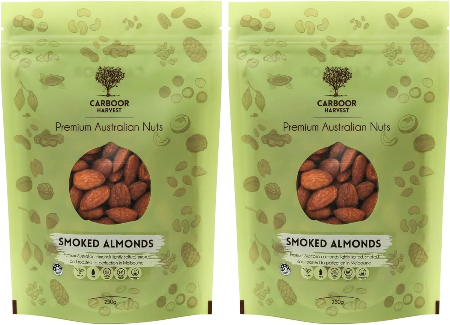 Carboor Harvest Smoked Almonds 250 G image number 3
