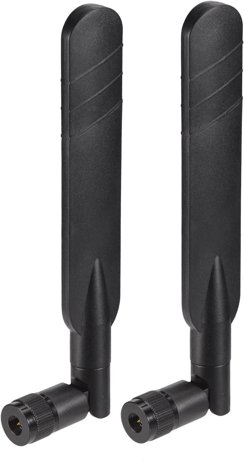 Eightwood 2Pcs 5Dbi 4G LTE Antenna SMA Plug Male Omni-Directional Antenna Compatible with AT&T Verizon Netgear Sierra Airlink Gateway Router Mobile Hotspot Wireless Home Phone MF279 700-2600Mhz image number 5