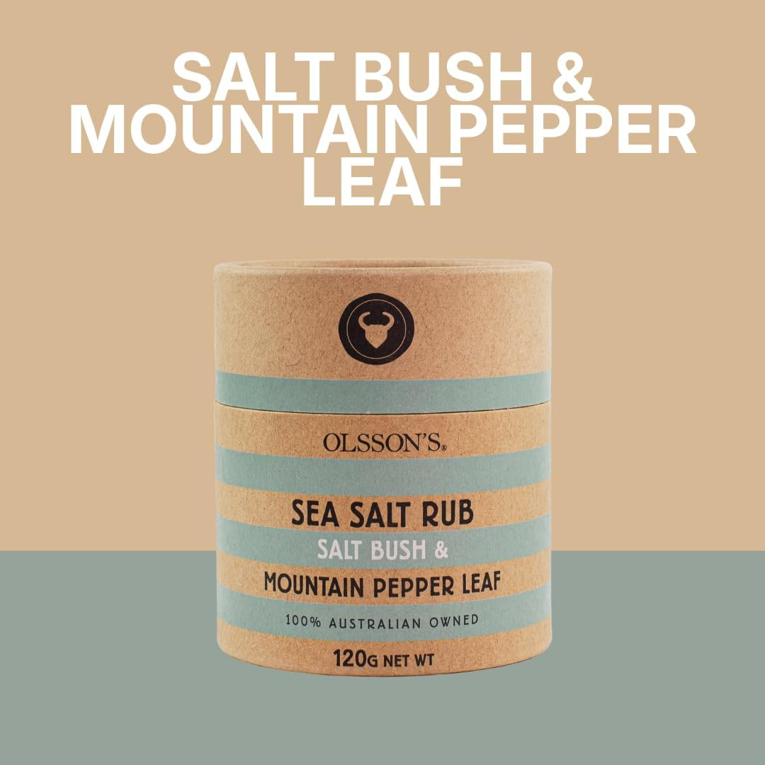 Olssons Salt Bush & Mountain Pepper Leaf Sea Salt Rub 120 G image number 5