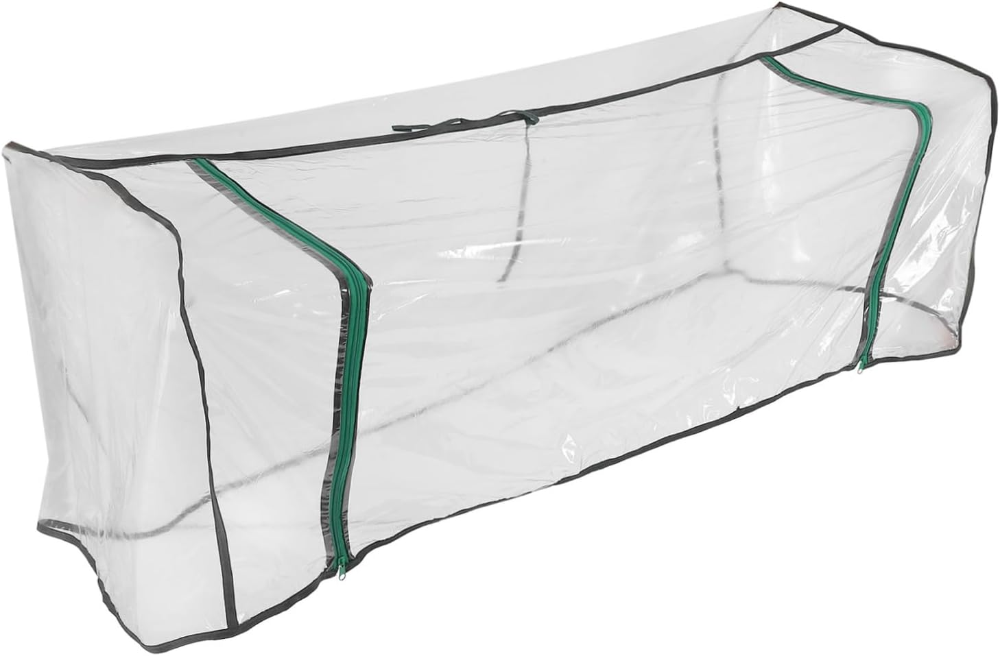 PVC Garden Warm House Cover for Raised Garden Bed 130X60X50Cm Animal Protection Greenhouse Tent Frost Protection for Outdoor Plants image number 4