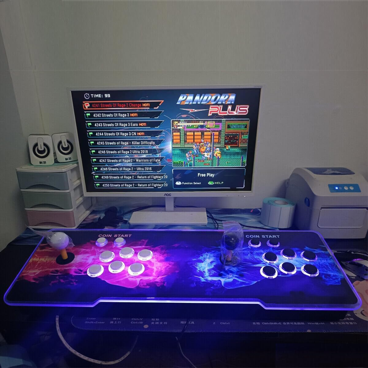 26800 Games Pre-Installed Pandora'S Box plus 3D & 2D HD Arcade Retro Video Game Console ,Supports HDMI VGA USB Output image number 2