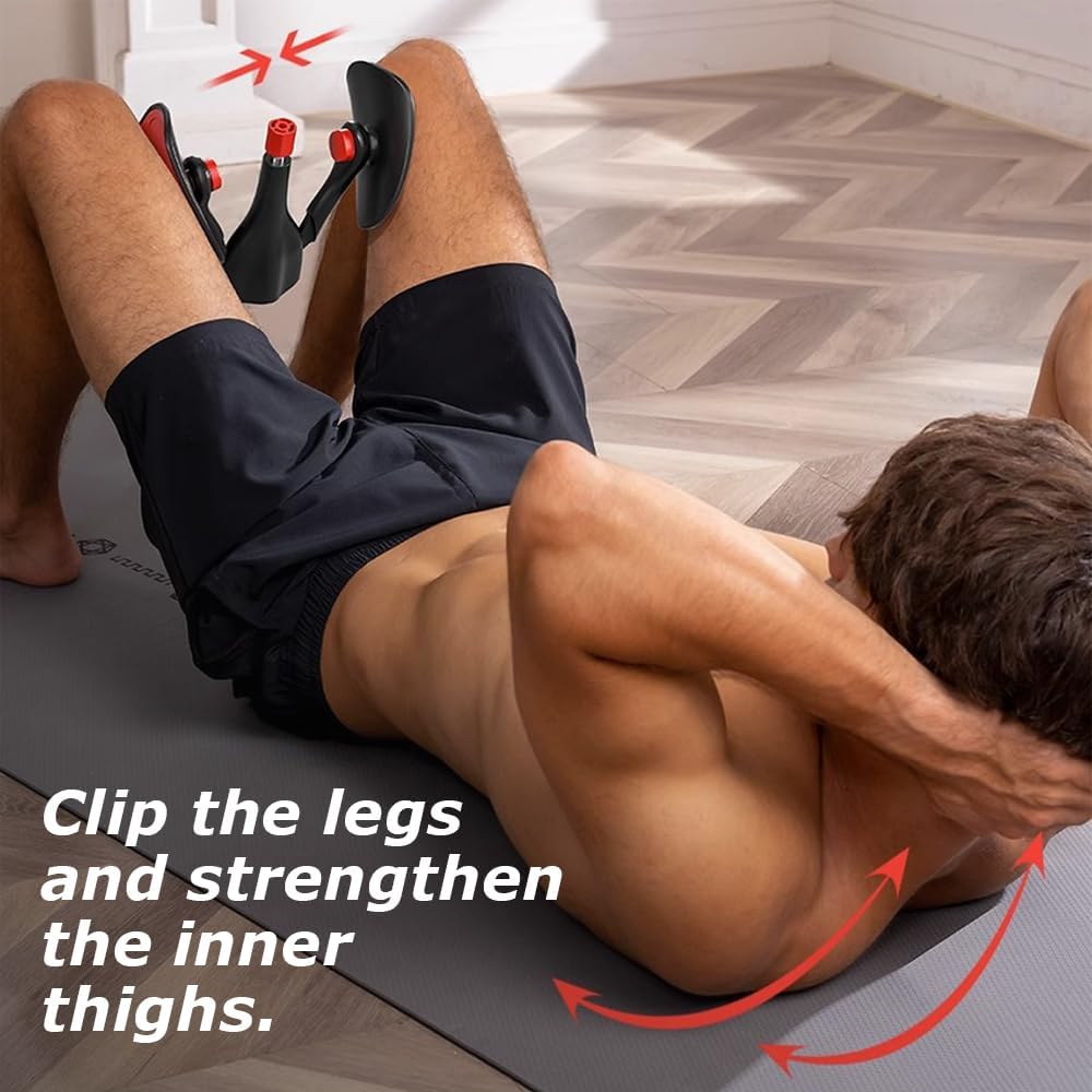 Inner Thigh Exerciser,Leg Muscle Trainer,Pelvic Floor Exerciser,Muscle Building Fitness Tool,With Leg Straps,Pelvic Floor Exerciser Kegel Trainer Thigh Toner Hip Trainer for Women Men image number 6
