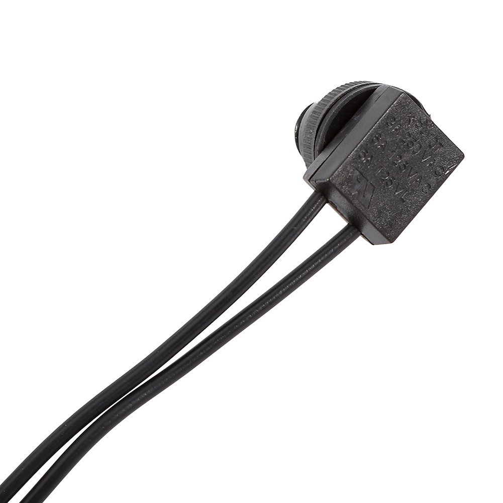 5Pcs 12V Waterproof Push-Button On-Off Switch with 4" Leads for Motorcycle/Car image number 3