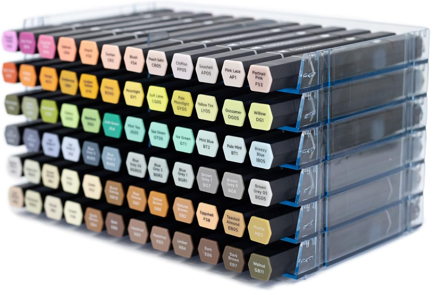 Crafter'S Companion - Universal Marker Storage System Modular System for 72 Pens (4 Trays) - Clear image number 5