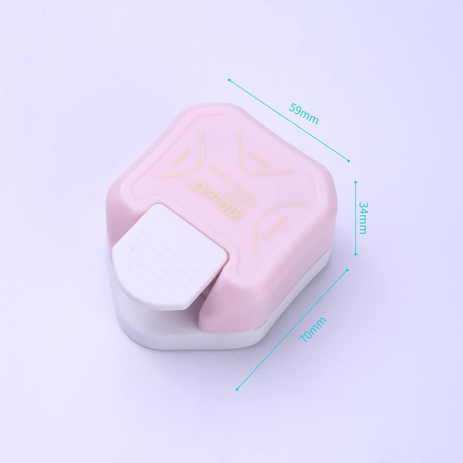 Staright 3-In-1 Corner Rounder Punch R4/R7/R10Mm round Corner Trimmer Cutter for Card Photo Paper Laminating Pouches image number 4