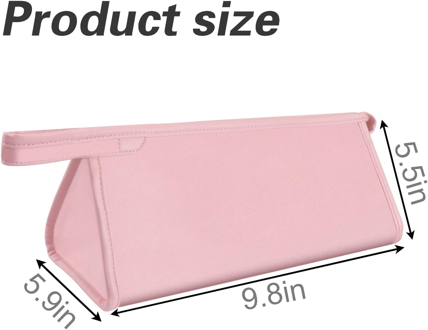 Travel Case for Dyson Airwrap Styler/Shark Flexstyle, Portable Carrying Case for Dyson Supersonic Hair Dryer, Waterproof Anti-Scratch Dustproof Shockproof Protection Organizer Travel Storage Bag(Pink) - Curling Iron Travel Case image number 2