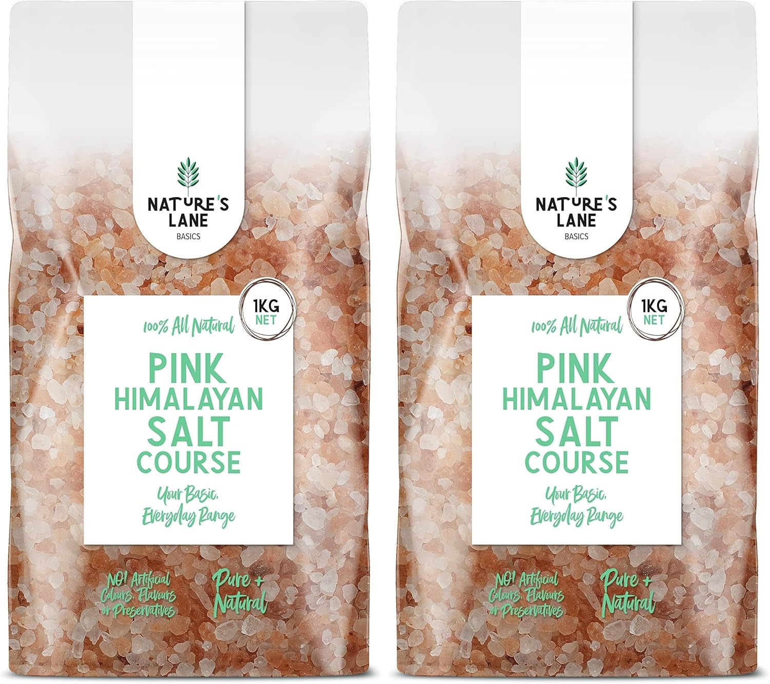 Natures Lane Basics Course Pink Himalayan Salt 1 Kg