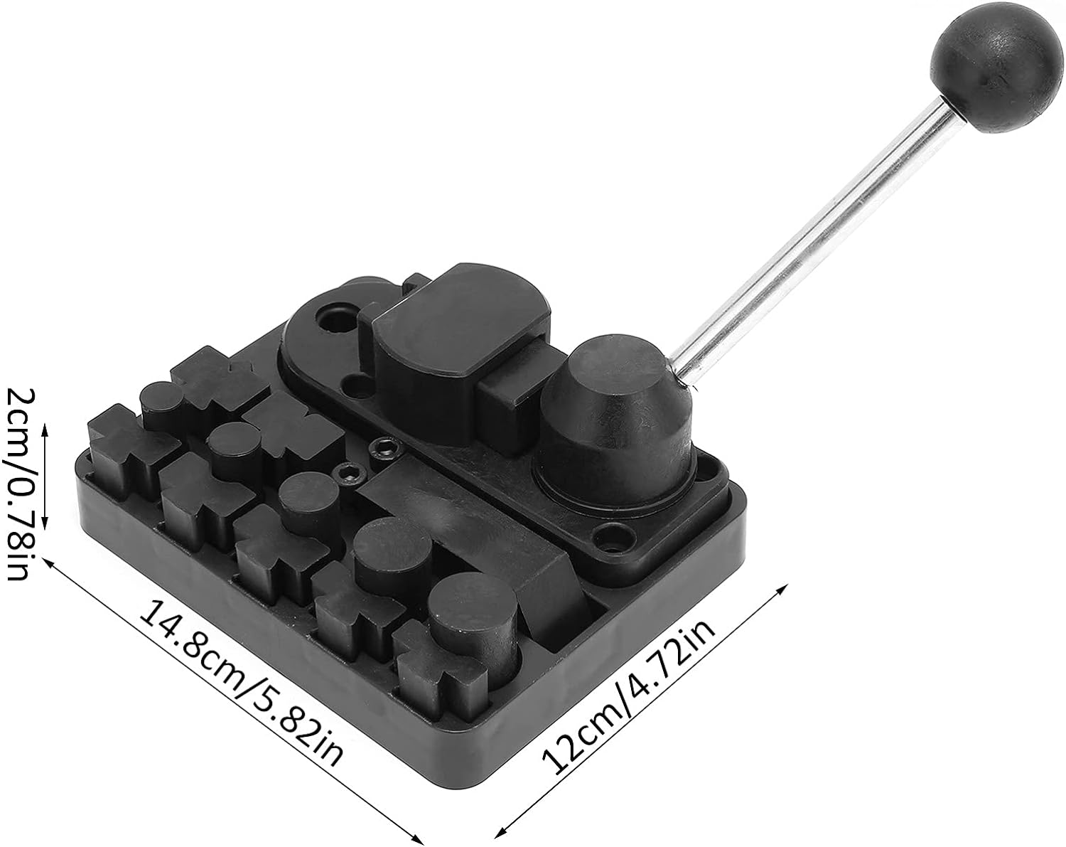 Ring Bender Bending Tool Set, Jewelry Ringing Benders with Nylon Dies Maker Tool, DIY Rings Earring Bend Gauge Jewelers Machine Multifunctional Measuring Sizer Tools Jewelry Hammer Finger Making image number 2