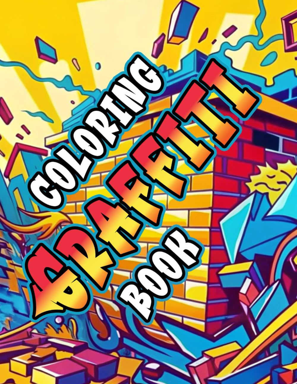 Graffiti Coloring Book for Adults and Teens image number 1