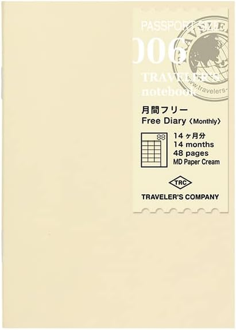 Traveler'S Notebook Refills Drawing Paper, 2 Pack, Passport Size 14372006 image number 6