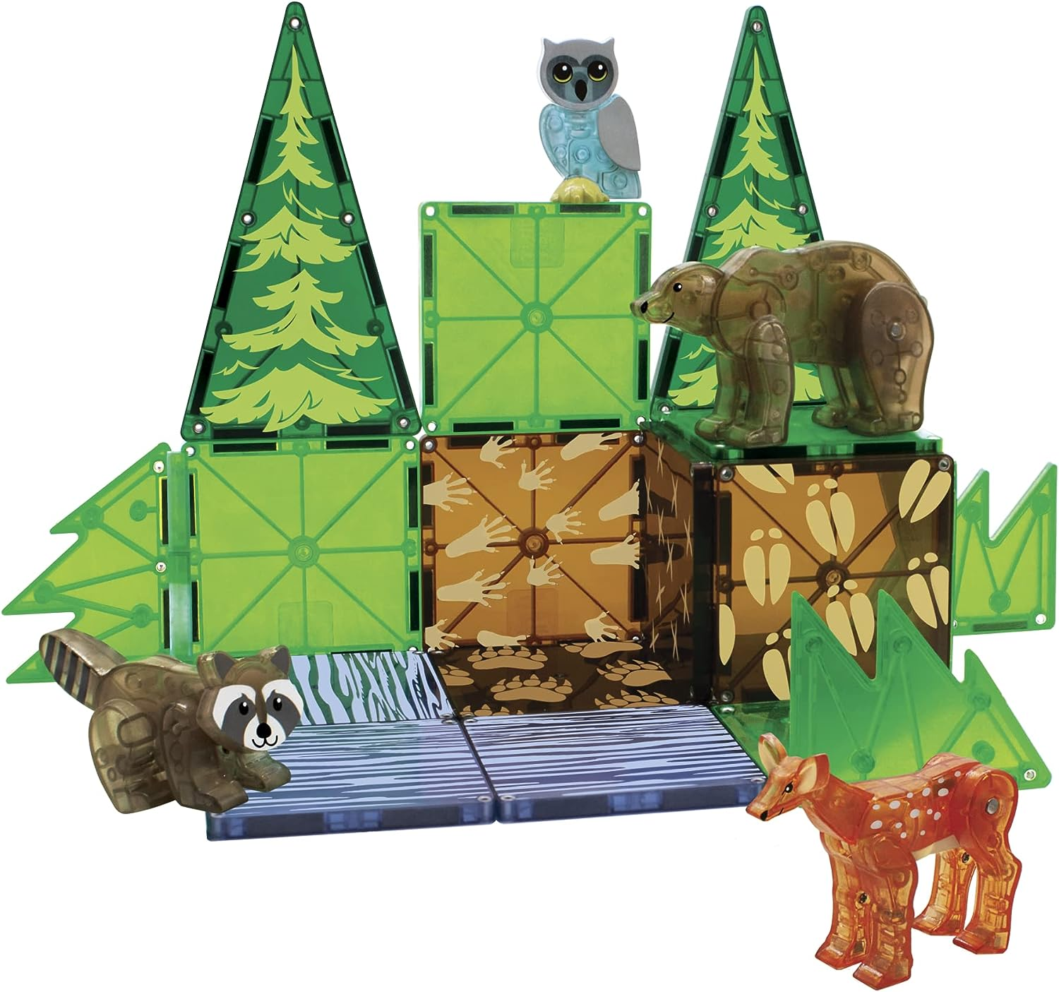 Magna-Tiles - Forest Animals - 25 Piece Set image number 2