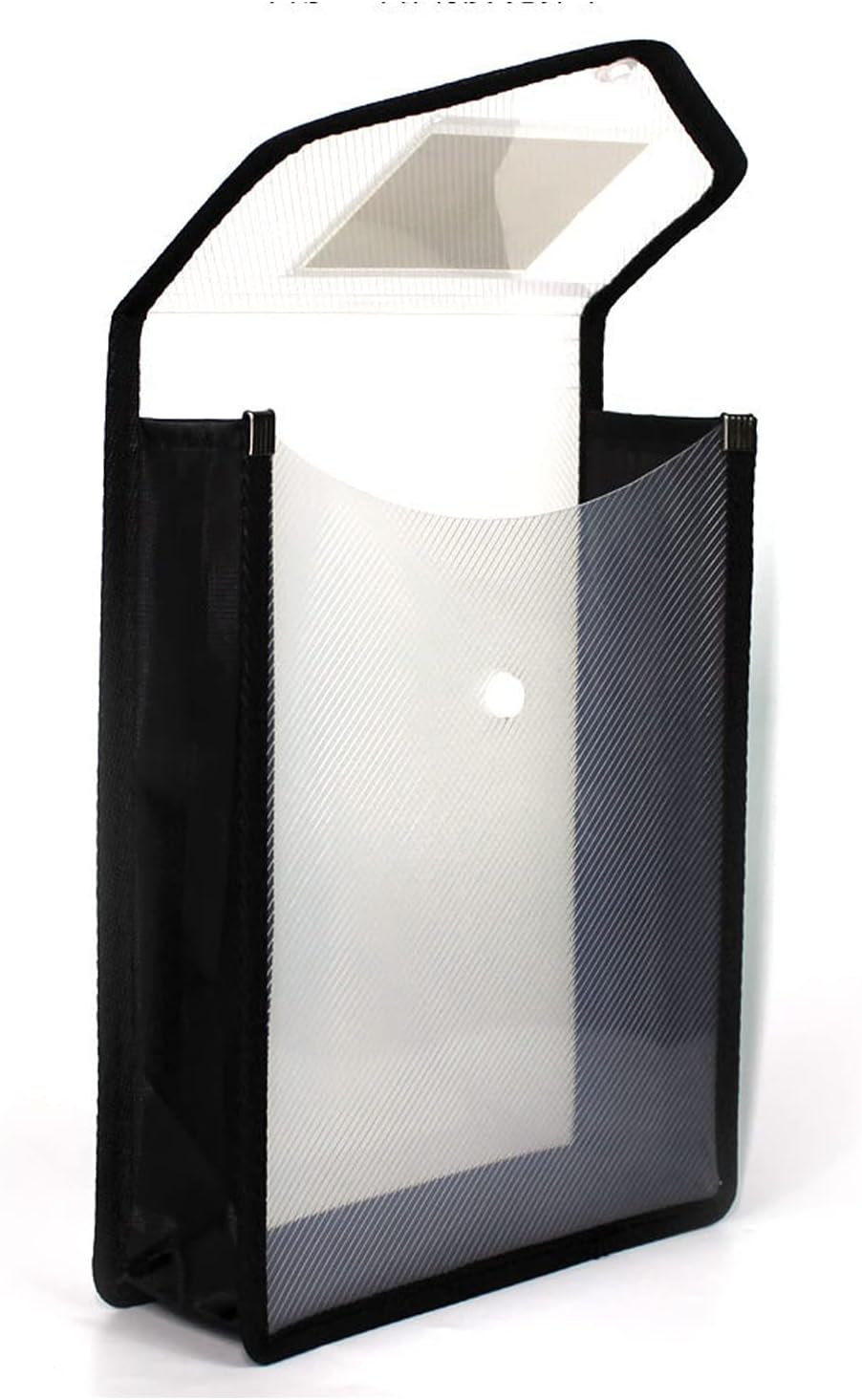 10 Pcs A4 Multiple Colors Plastic File Folder, Poly Envelope Expanding File Wallet, Document Folder with Snap Button Closure,Large Waterproof Accordion File Pouch (A) image number 4