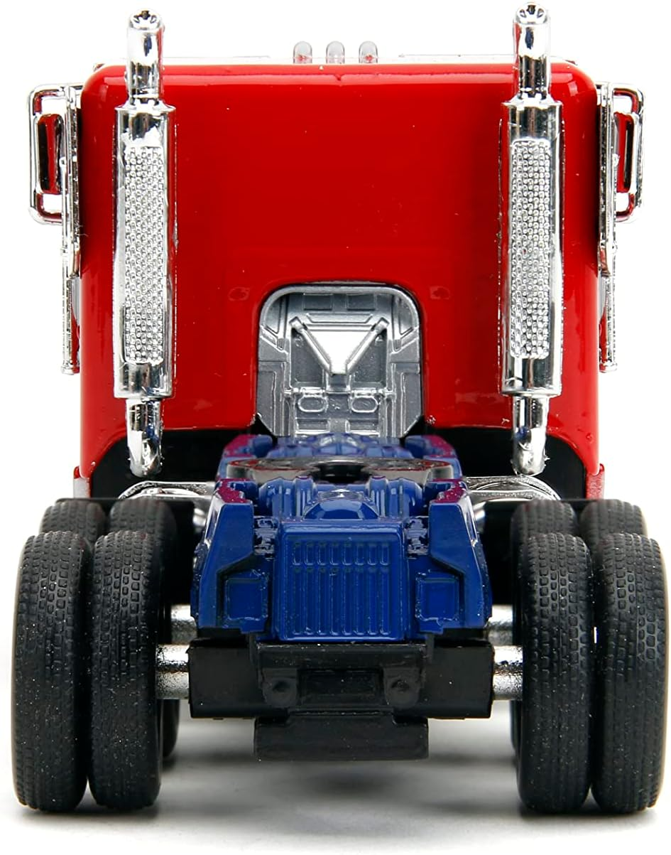 Jada Toys Transformers: Rise of the Beasts Optimus Prime 1:32 Scale Vehicle Vehicle Toy image number 6
