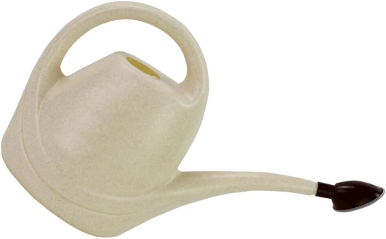 Toddmomy Watering Can for Plants with Long Spout 3.5L Plastic Home Watering Pot Beige for Garden and Outdoor Use