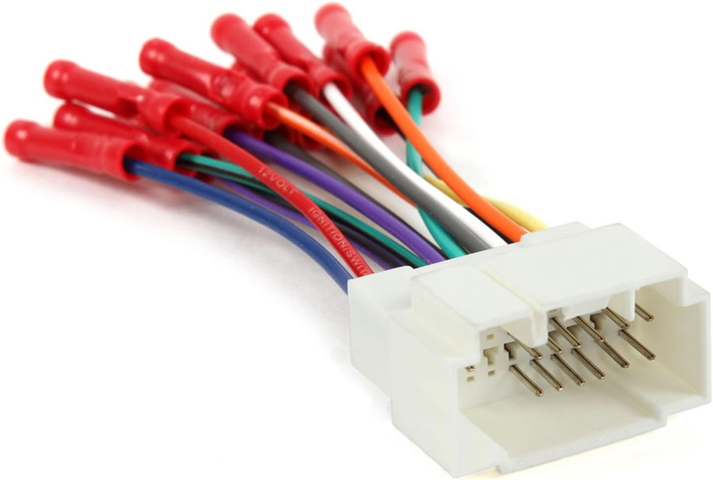 Scosche HA08BCB Compatible with Select 1998-08 Honda Power/Speaker Connector/Wire Harness for Aftermarket Stereo Installation with Color Coded Wires and Pre-Installed Wire Connectors image number 4