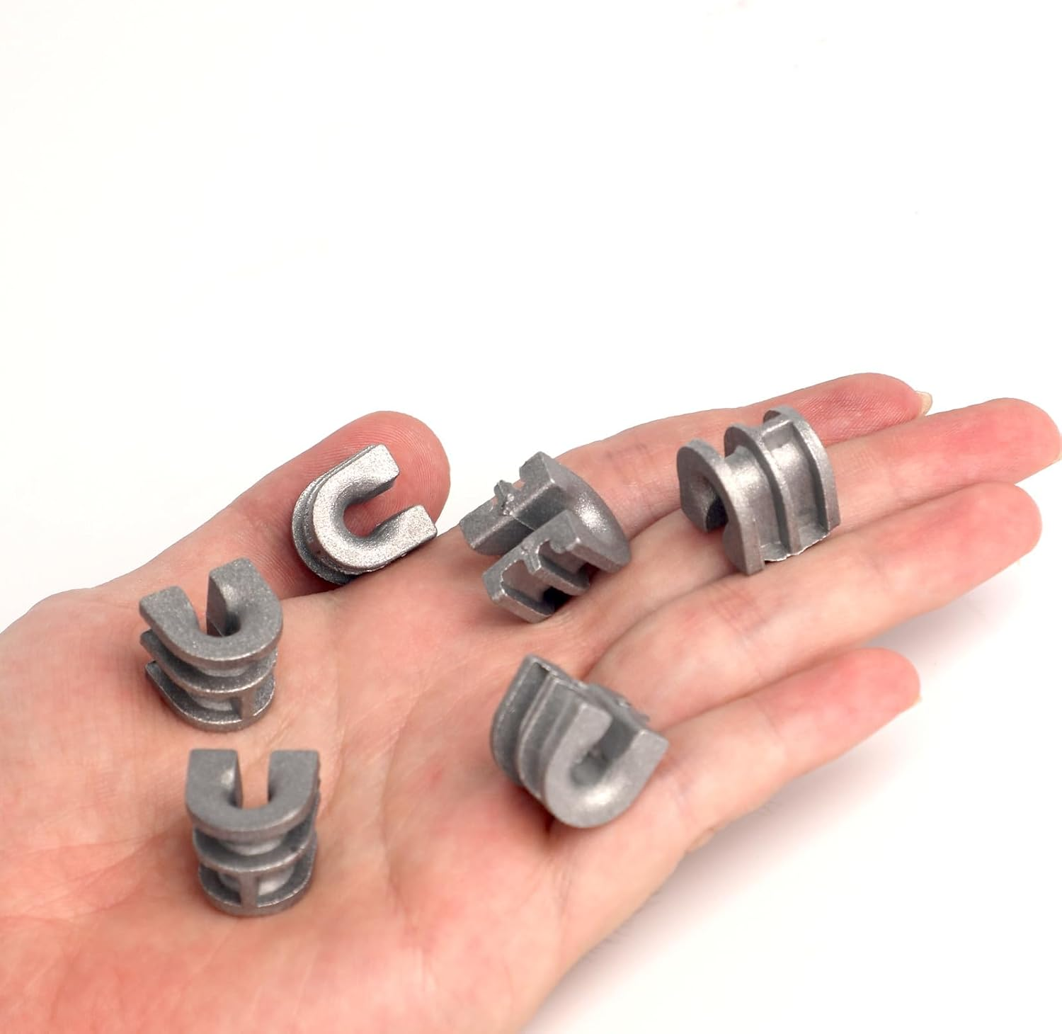 12Pcs String Trimmer Head Eyelet Sleeves for STHIL, Weeding Machine Head Replacement Part for Autocut 25-2 Eyelets Compatible with FS90R FS100RX FS55 FS85 FS110 FS110R Fs130R(Silver) image number 2