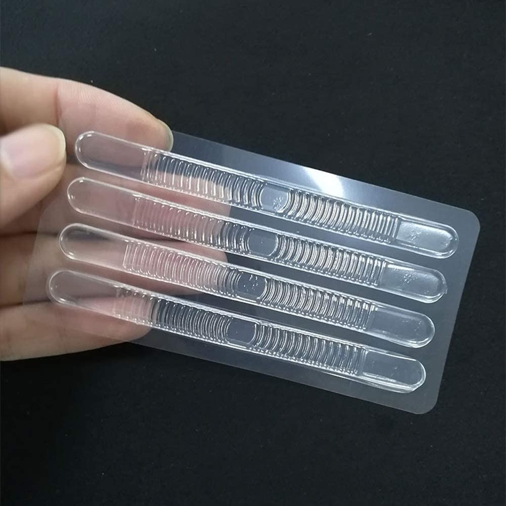 Clear Silicone High Heel Cushion Inserts Pad Heel Grips anti Slip Sandals Gel Strap Strips Foot Support Gel Shoe Sticker Foot Care Protector for Foot Pain Relief, Set of 16, Clear, 16 Piece Set image number 4