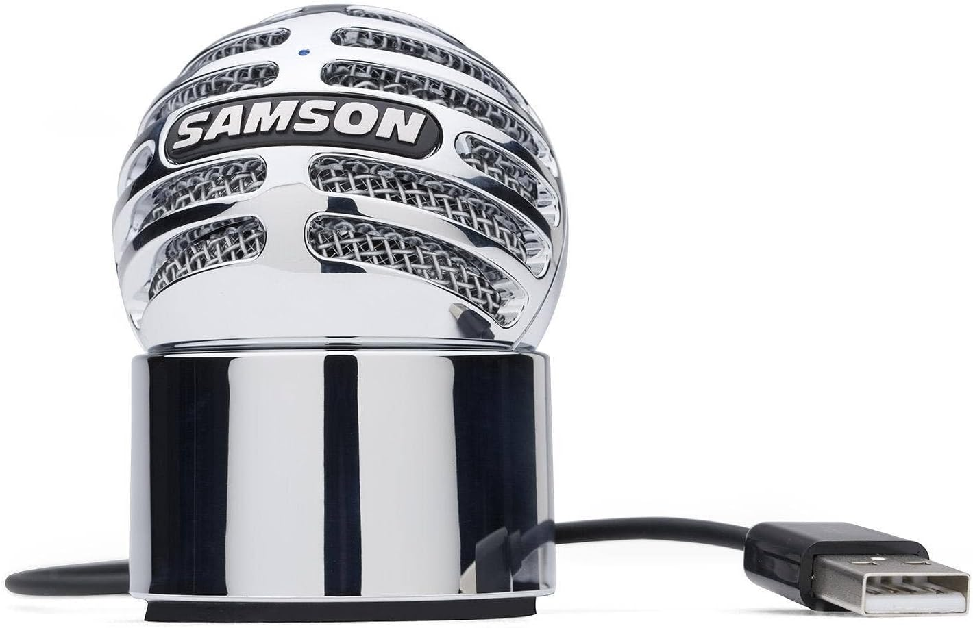 Samson USB Microphone Meteorite - Frequency 20Hz&ndash;20Khz - Ideal for Streaming, Poscasting, Gaming and Recording Music - Plug-And-Play (White) image number 6