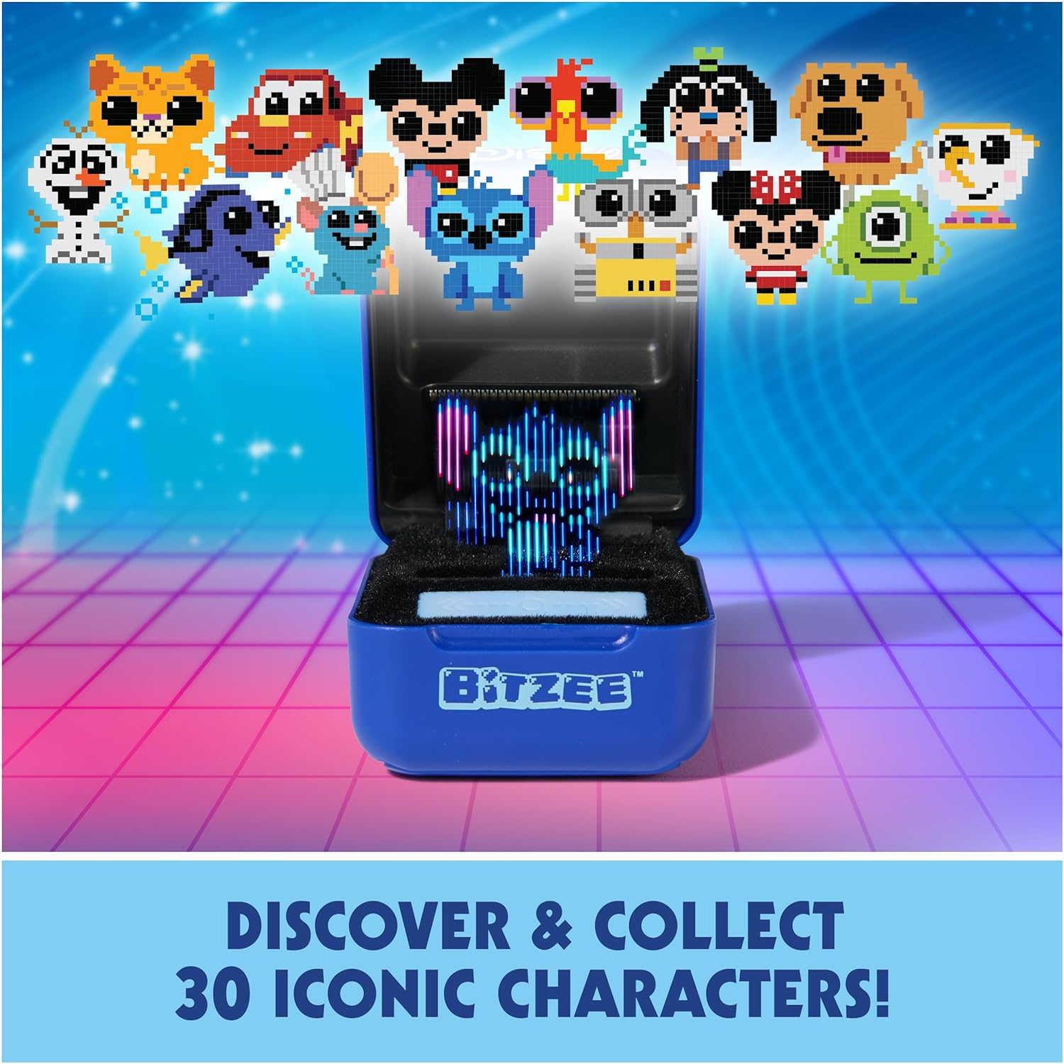Bitzee, Disney Interactive Toy with 30 Characters Inside, Reacts to Swipes, Tilts & Taps, Disney Toys & Digital Pet Kids Toys for Girls, Boys & Fans image number 2