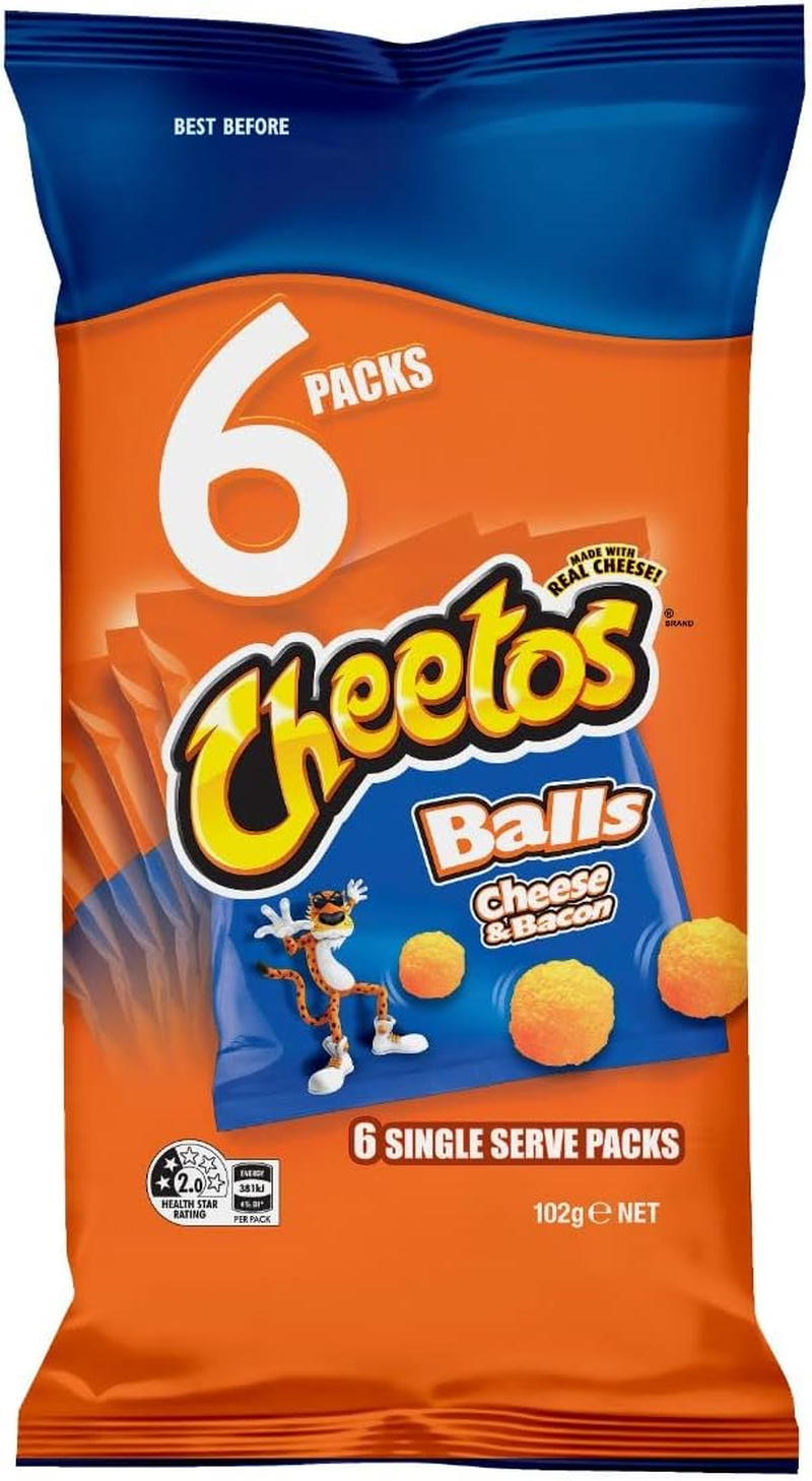 Cheetos Cheese and Bacon Balls Multipack 17G