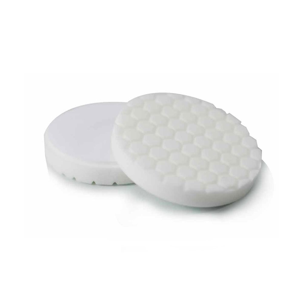 Chemical Guys BUFX_104_HEX4 Hex-Logic Light-Medium Polishing Pad, White (4 Inch) image number 3