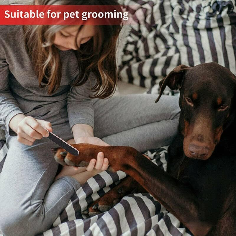 Nail Files Professional 100/180 Grit Nail File Art Pedicure Manicure Pedicure, UV Gel & Acrylic Nail Prep, Home and Salon Use image number 6