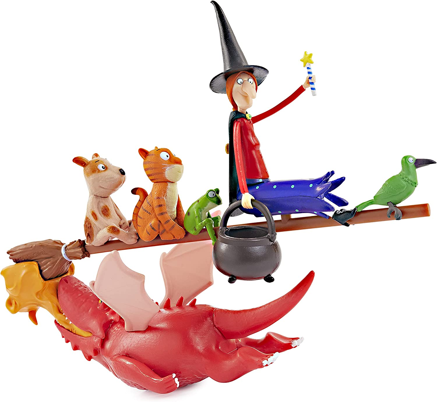 Julia Donaldson JD-1010 Room on the Broom Story Time Playset (Family Pack) Toy image number 4
