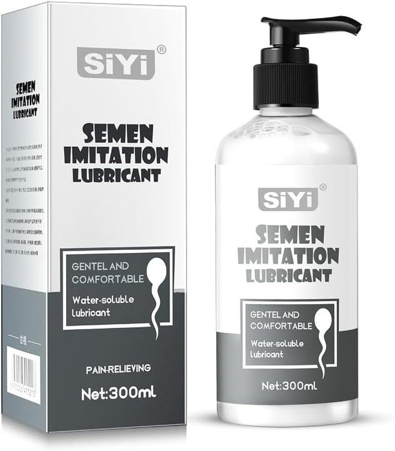 Sex Personal Lubricant Pump Bottle Sex Water Based Cooling Warming Cum Lube Women & Men & Couples (Cologne Lube) image number 3
