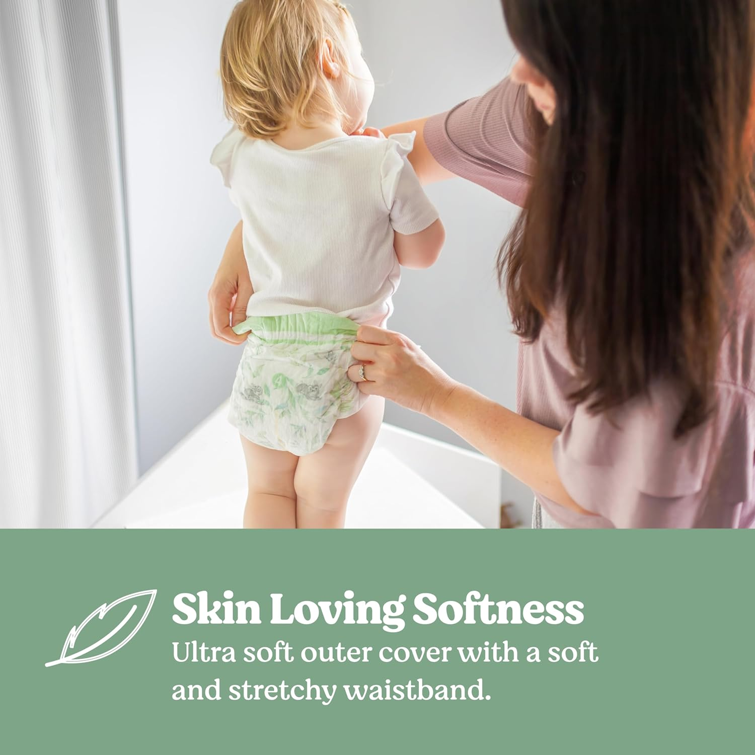 Huggies Pure Care Nappies Size 5 (13-18Kg) 52 Count (Packaging May Vary)