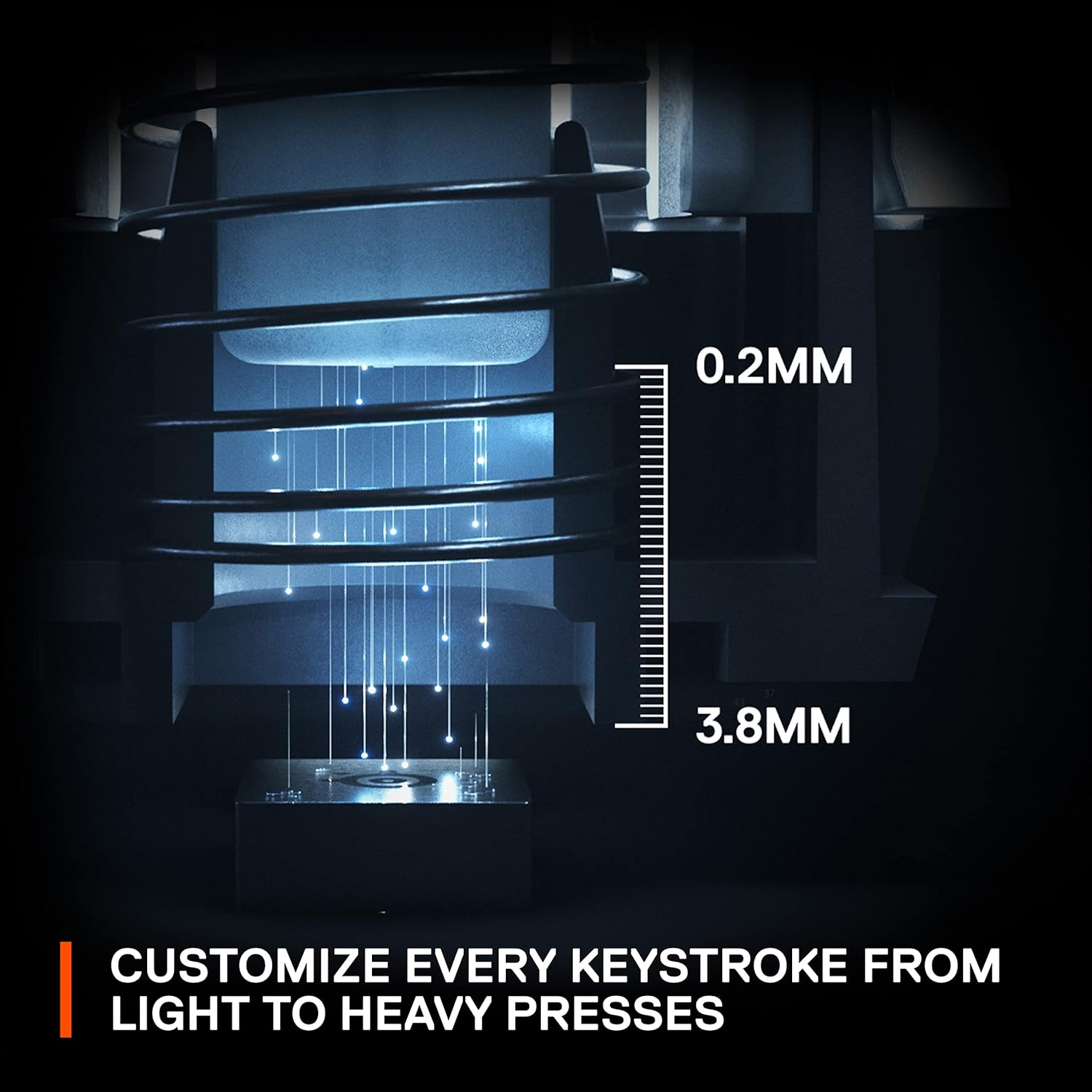 Steelseries Apex Pro 60% (Mini) 0.1-4.0Mm Adjustable Hyper-Magnetic Rapid Trigger Omnipoint 2.0 Switch Mechanical Gaming Keyboard (US Layout) - World&rsquo;S Fastest Gaming Keyboard image number 1