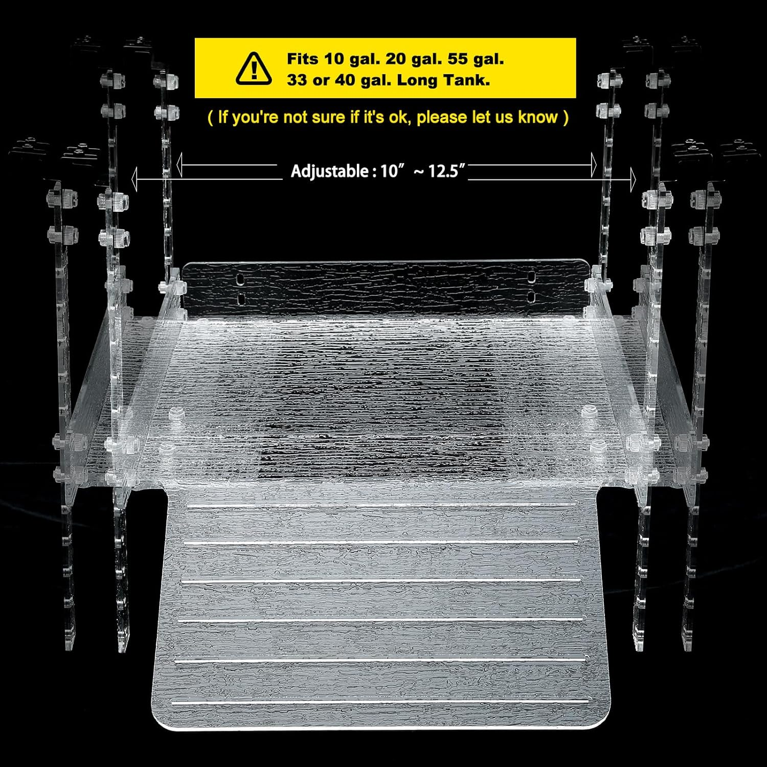 Hanging Turtle Basking Platform, Aquatic Reptile Ramp Dock, Turtle Terrace, Turtle Tank Accessories image number 4