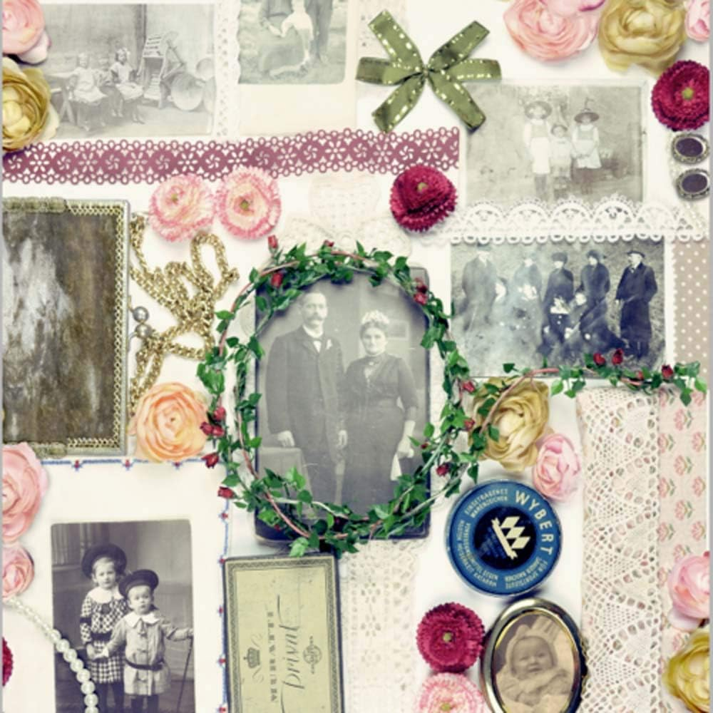 D-C-Fix 346-0623 Decorative Self-Adhesive Film, Vintage Photographs, 17" X 78" Roll image number 2