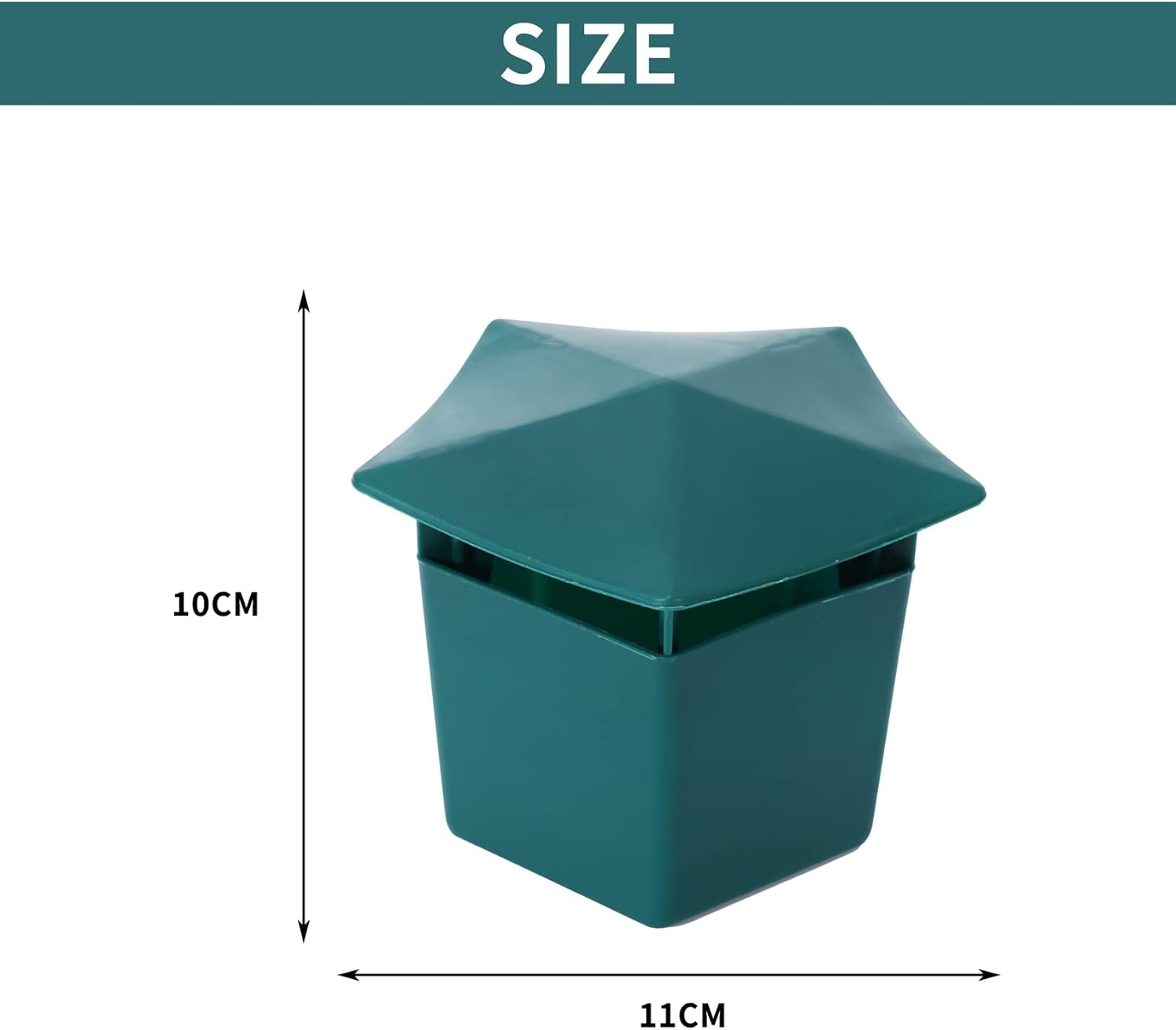 Jevina 8 PCS Beer Traps for Sugs,Beer Snail Traps -Friendly to Catch Slugs Snails Catcher, Safe and Pets image number 2