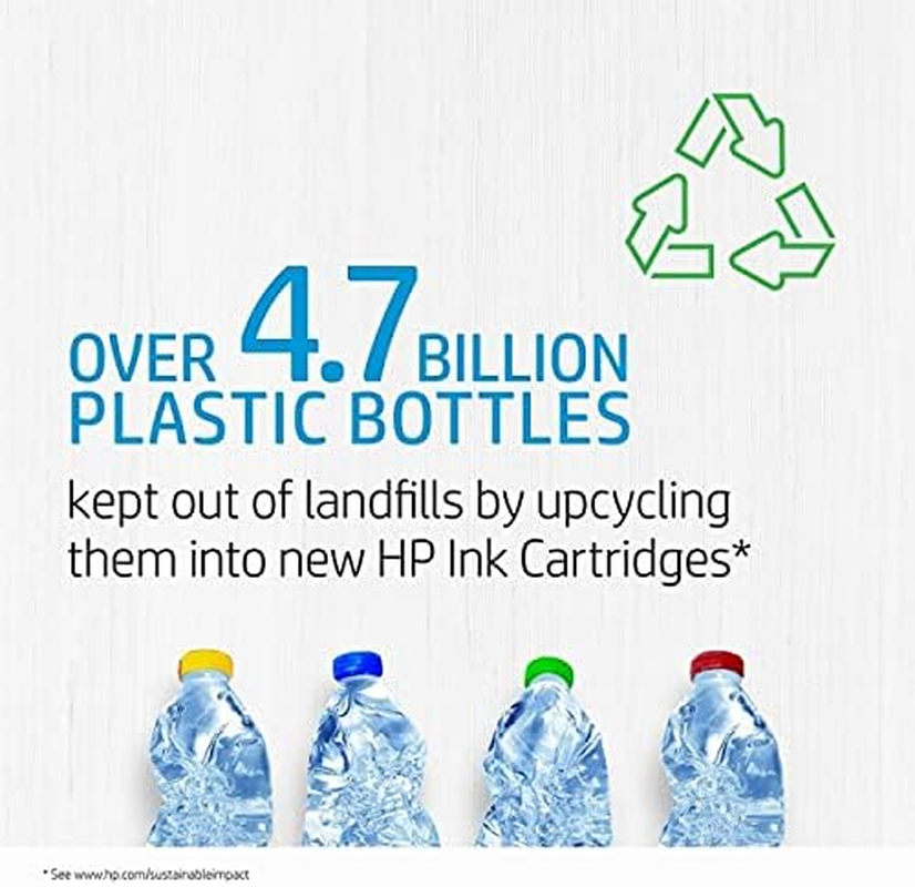 HP 65 | 2 Ink Cartridges | Works with HP Deskjet 2600 Series, 3700 Series, HP Envy 5000 Series, HP AMP 100, 120, 125, 130 | Tri-Color | 6ZA56AN image number 1