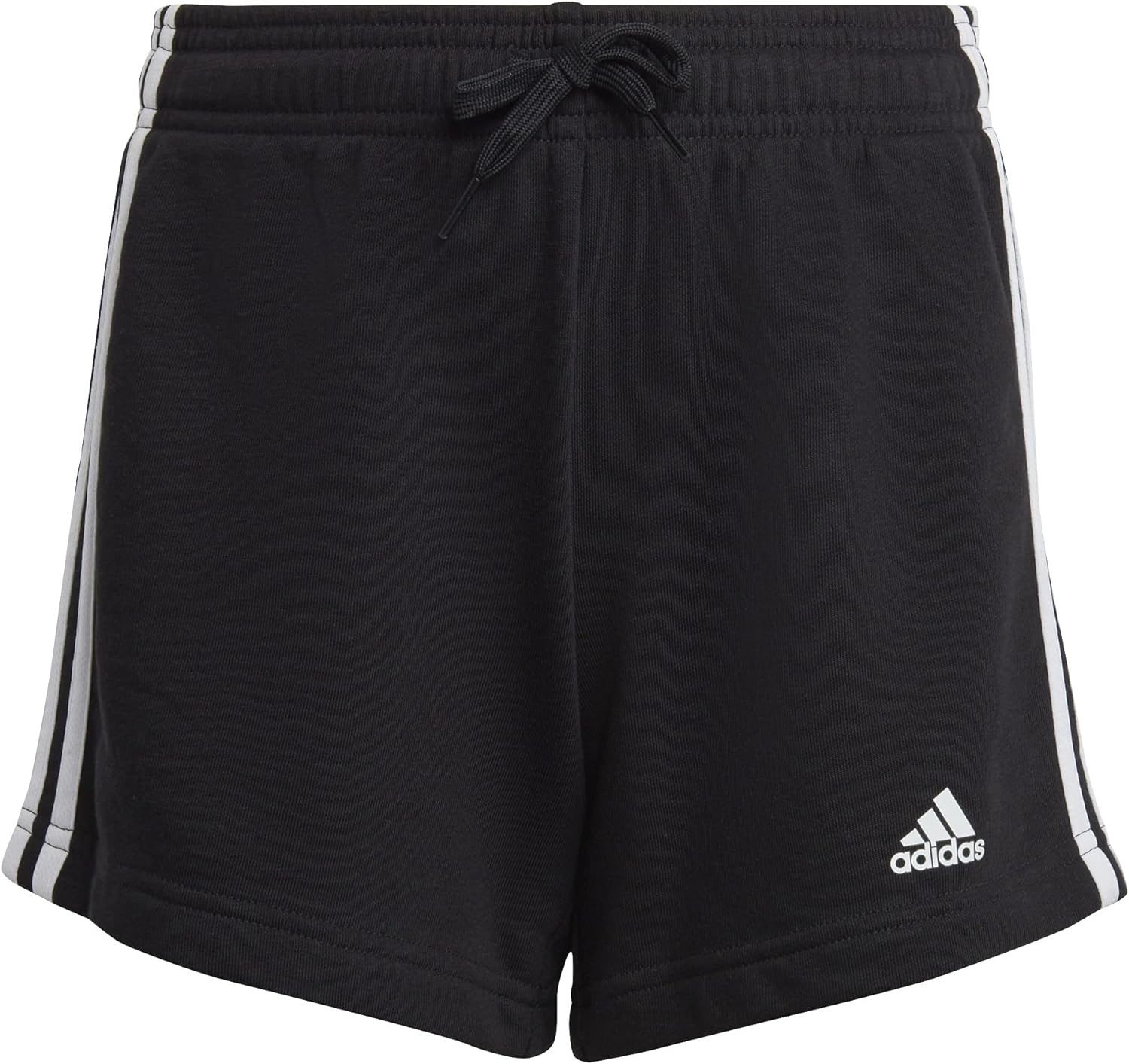 Adidas Sportswear Essentials 3-Stripes Girls' Cotton Shorts image number 2
