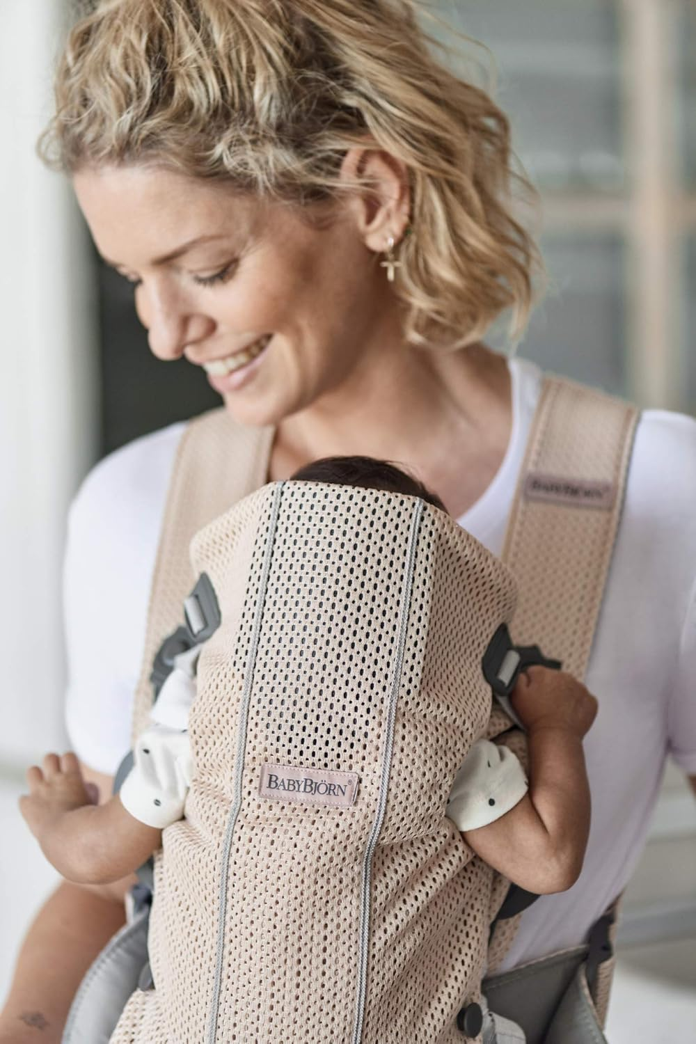 Baby Bjorn Mini Air Parley Pink Baby Carrier (1 X 1) 0 Months and Up