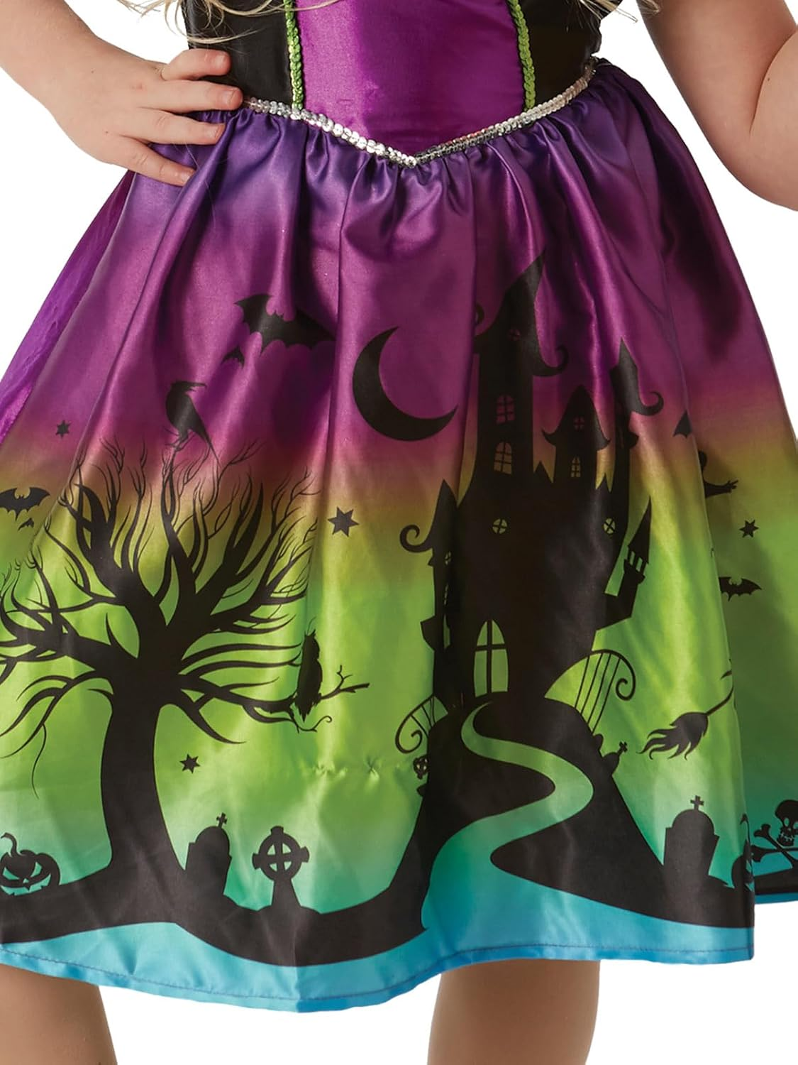 Ombre Witch Costume for Kids image number 1
