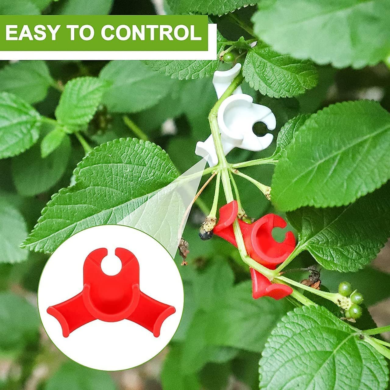 Low Pressure Training Plant Bender,Low-Stress Training Clips,Plant Trainer Plant Bender,30Pcs Plant Low-Stress Training Clips Plant Stem Training Clips,Plant Stem Training Clips,Plant Branches Bender image number 5