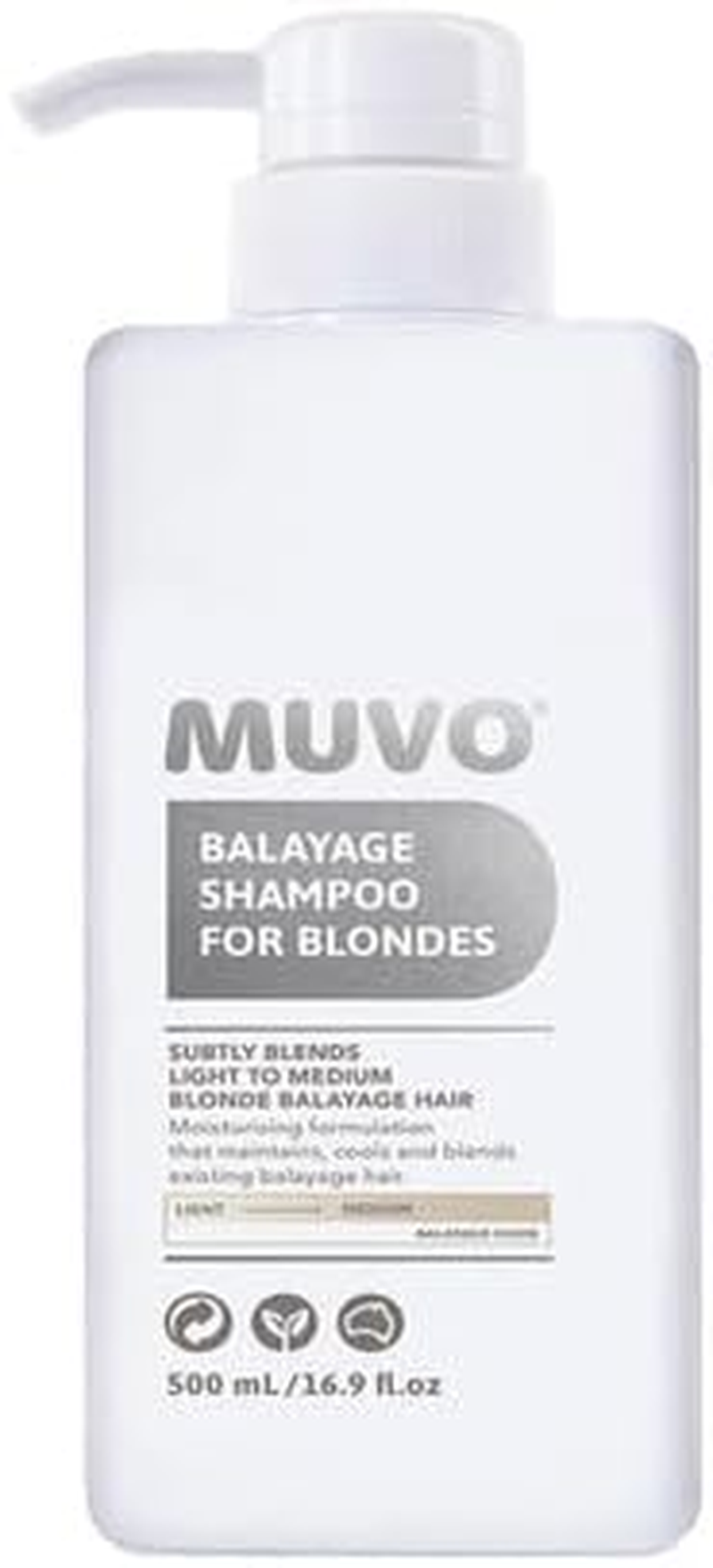 Muvo Balayage Shampoo for Blondes 500 Ml