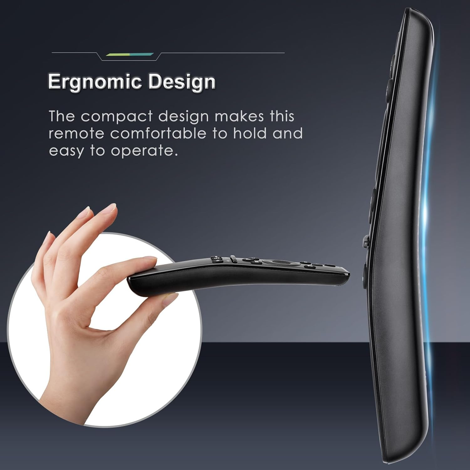 (Pack of 2) Universal Remote Control for All Samsung TV LED QLED UHD SUHD HDR LCD Frame Curved Solar HDTV 4K 8K 3D Smart Tvs, Replacement Remote with Buttons for Netflix, Prime Video, WWW image number 5